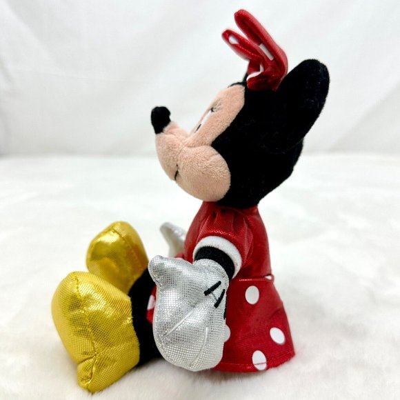 Disney Ty Sparkle Minnie Mouse 8" Plush Stuffed Toy (No Tags) - Picture 10 of 10